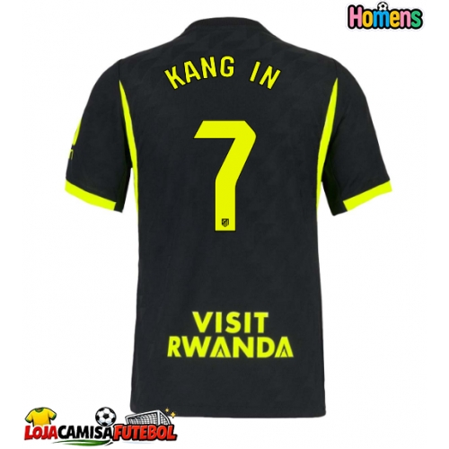 Camisa de Futebol Atletico Madrid Lee Kang-in #7 Equipamento Secundário 2026-27 Manga Curta